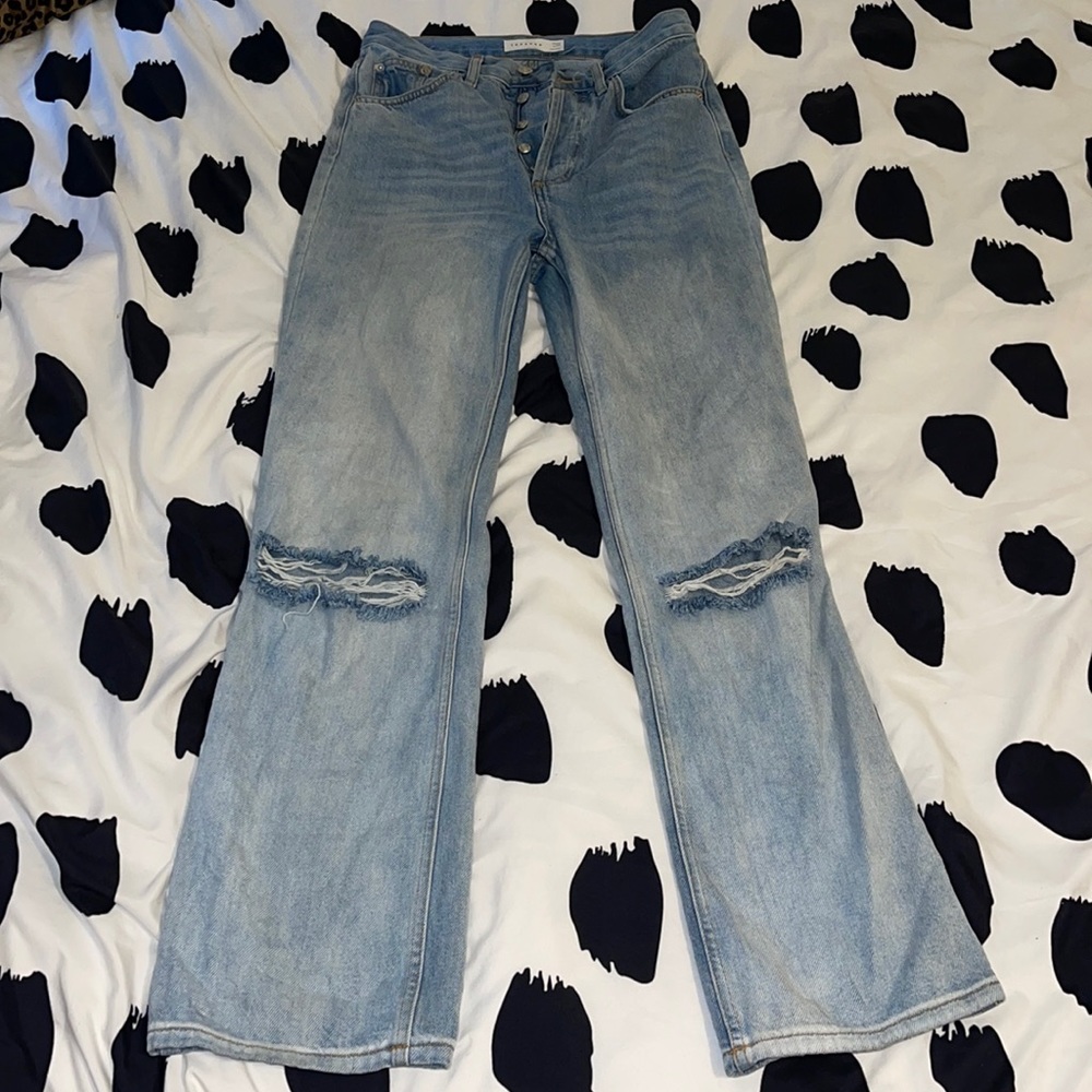 Top shop straight leg jeans